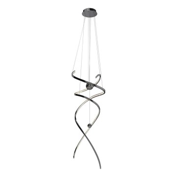 MAXLIGHT P0500D - LED Dimmable chandelier on a string RITZ LED/100W/230V d. 60 cm CRI 90 black