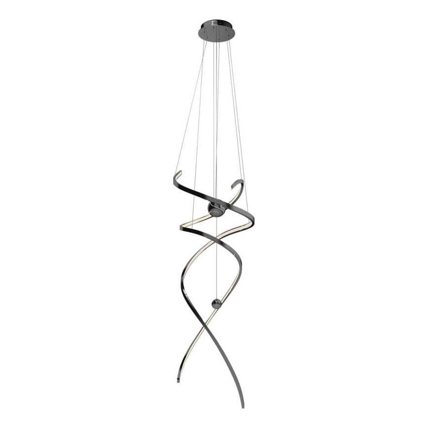 MAXLIGHT P0500D - LED Dimmable chandelier on a string RITZ LED/100W/230V d. 60 cm CRI 90 black