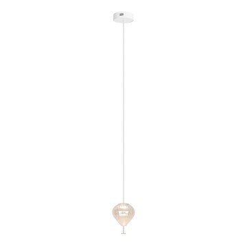 MAXLIGHT P0527 - LED Chandelier on a string PALLONCINI 2xLED/3W/230V d. 12 cm clear