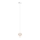 MAXLIGHT P0527 - LED Chandelier on a string PALLONCINI 2xLED/3W/230V d. 12 cm clear