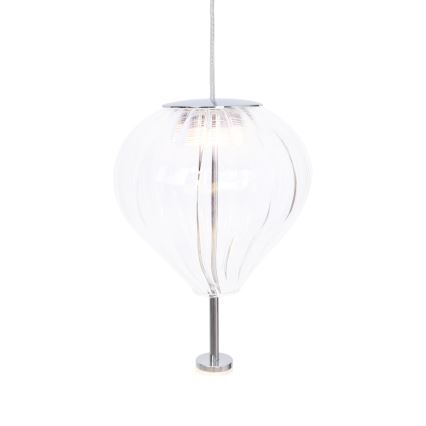 MAXLIGHT P0527 - LED Chandelier on a string PALLONCINI 2xLED/3W/230V d. 12 cm clear