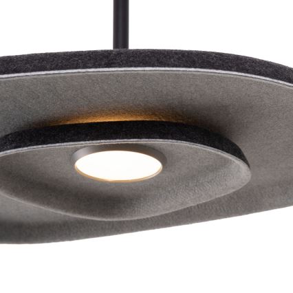 MAXLIGHT P0560 - LED Chandelier on a string DEUX LED/5W/230V black
