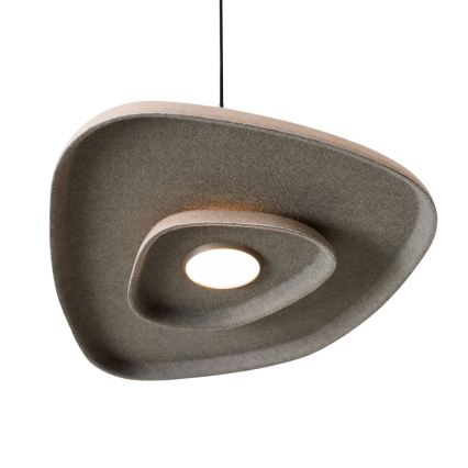 MAXLIGHT P0561 - LED Chandelier on a string DEUX LED/5W/230V beige/grey