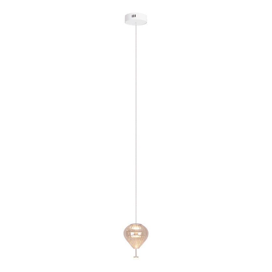 MAXLIGHT P0575 - LED Chandelier on a string PALLONCINI 2xLED/3W/230V d. 12 cm beige