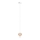 MAXLIGHT P0575 - LED Chandelier on a string PALLONCINI 2xLED/3W/230V d. 12 cm beige