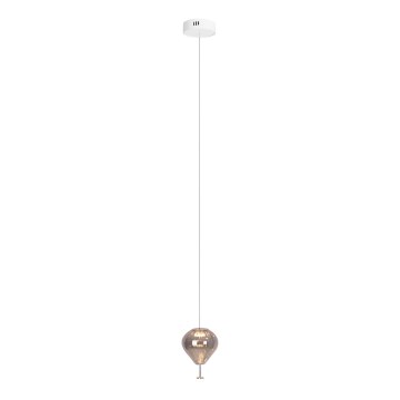 MAXLIGHT P0576 - LED Chandelier on a string PALLONCINI 2xLED/3W/230V d. 12 cm smoky