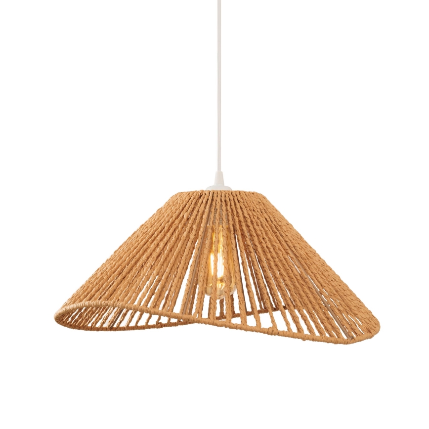 MAXLIGHT P0577 - Chandelier on a string AMALFI 1xE27/15W/230V d. 45 cm beige
