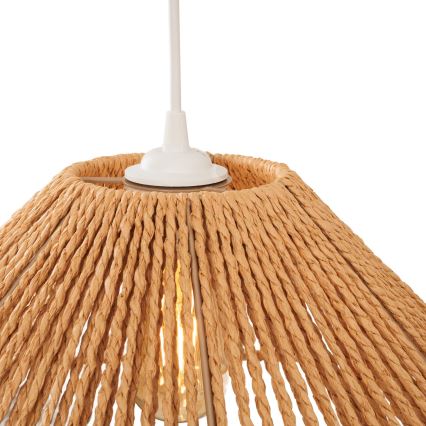 MAXLIGHT P0577 - Chandelier on a string AMALFI 1xE27/15W/230V d. 45 cm beige