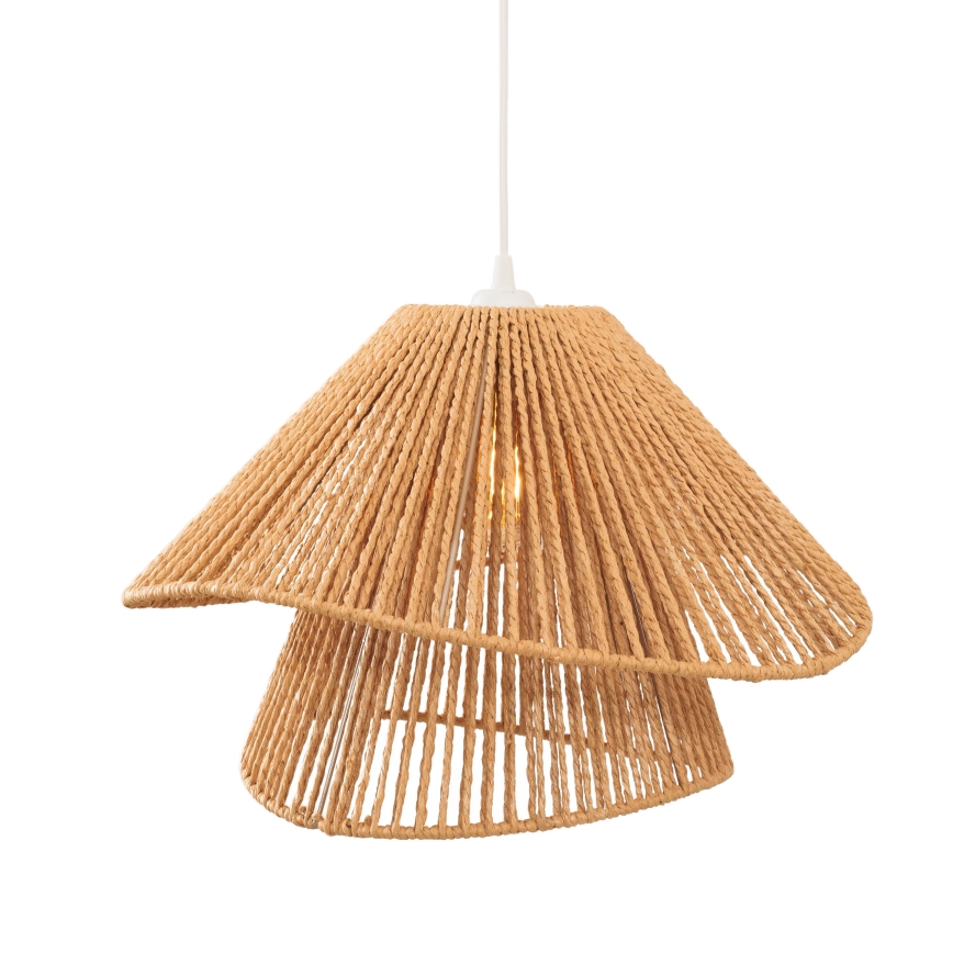 MAXLIGHT P0578 - Chandelier on a string AMALFI 1xE27/15W/230V d. 45 cm beige