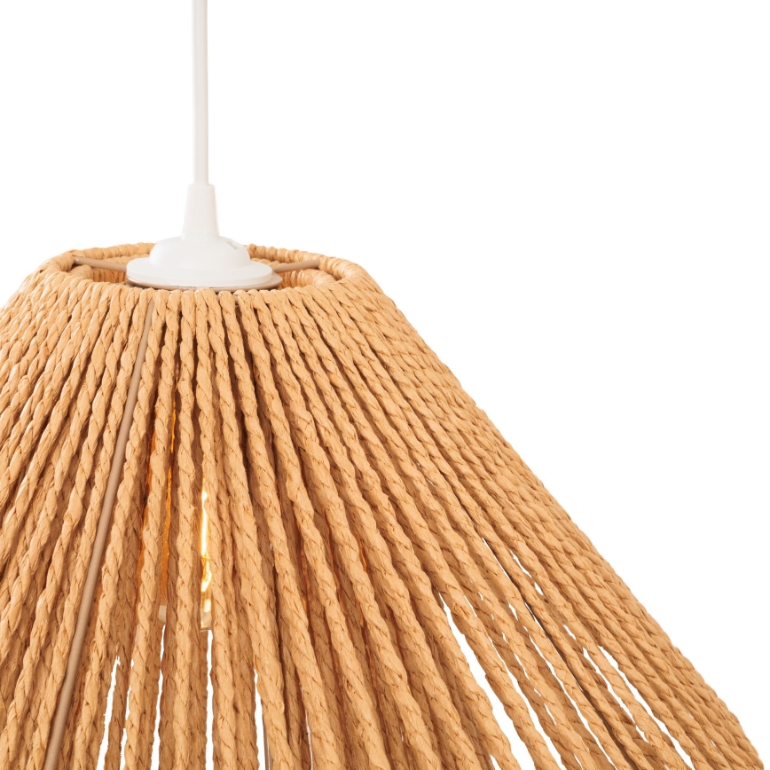 MAXLIGHT P0578 - Chandelier on a string AMALFI 1xE27/15W/230V d. 45 cm beige