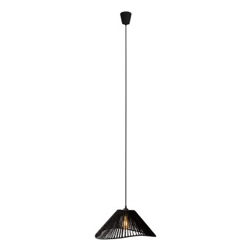 MAXLIGHT P0579 - Chandelier on a string AMALFI 1xE27/15W/230V d. 45 cm black