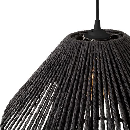 MAXLIGHT P0580 - Chandelier on a string AMALFI 1xE27/15W/230V d. 45 cm black