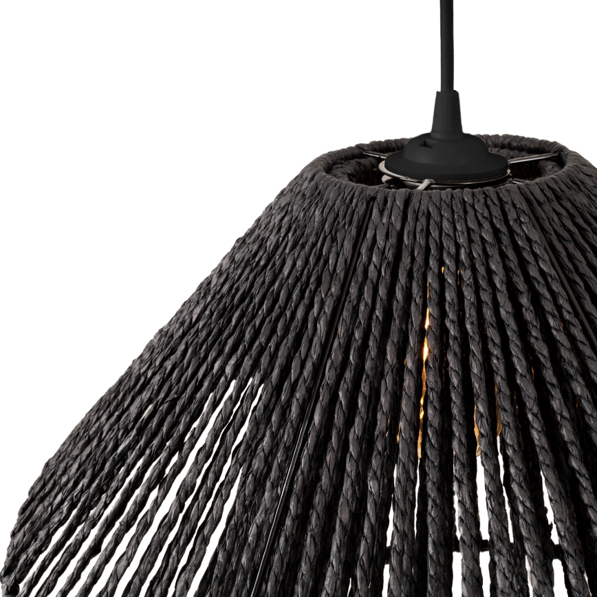 MAXLIGHT P0580 - Chandelier on a string AMALFI 1xE27/15W/230V d. 45 cm black
