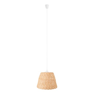 MAXLIGHT P0582 - Chandelier on a string POT 1xE27/15W/230V d. 30 cm beige
