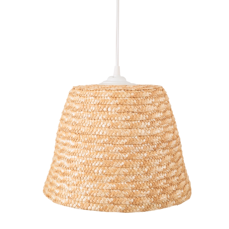 MAXLIGHT P0582 - Chandelier on a string POT 1xE27/15W/230V d. 30 cm beige