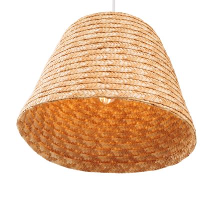 MAXLIGHT P0582 - Chandelier on a string POT 1xE27/15W/230V d. 30 cm beige