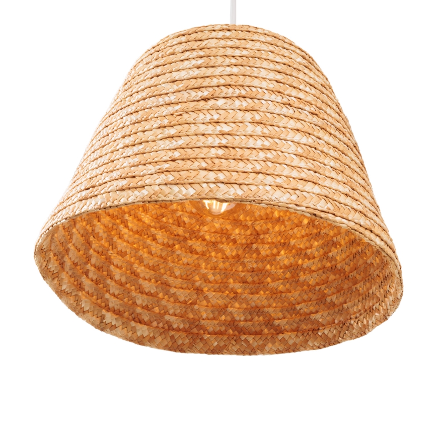 MAXLIGHT P0582 - Chandelier on a string POT 1xE27/15W/230V d. 30 cm beige