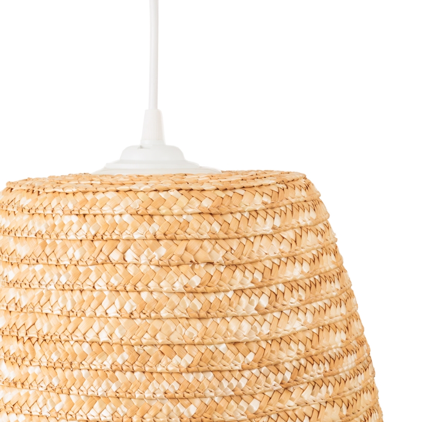 MAXLIGHT P0582 - Chandelier on a string POT 1xE27/15W/230V d. 30 cm beige