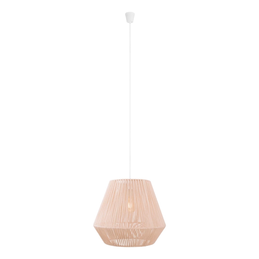 MAXLIGHT P0584 - Chandelier on a string PRASLIN 1xE27/15W/230V d. 44 cm beige