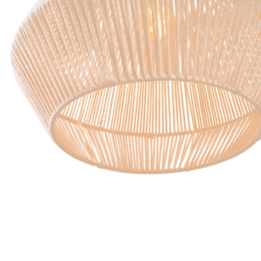 MAXLIGHT P0584 - Chandelier on a string PRASLIN 1xE27/15W/230V d. 44 cm beige