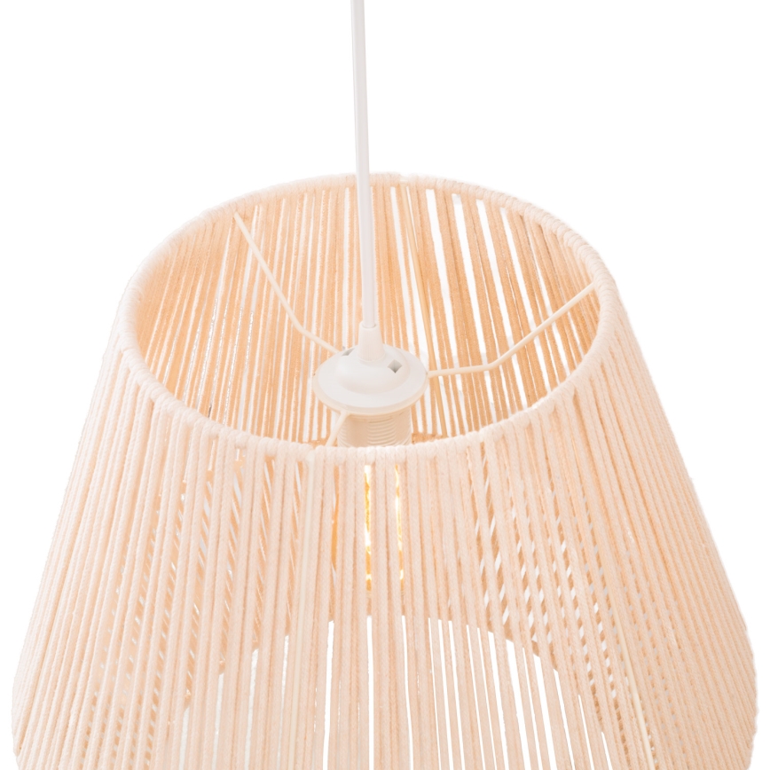 MAXLIGHT P0584 - Chandelier on a string PRASLIN 1xE27/15W/230V d. 44 cm beige