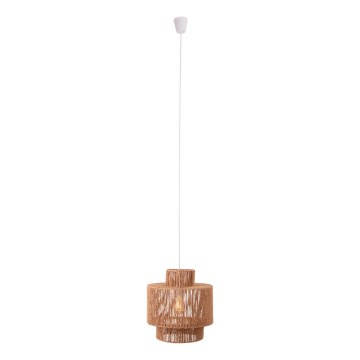 MAXLIGHT P0586 - Chandelier on a string LABRIZ 1xE27/15W/230V d. 35 cm beige