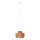 MAXLIGHT P0587 - Chandelier on a string RAFFLE 1xE27/15W/230V d. 40 cm brown