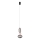 MAXLIGHT P0591 - LED Chandelier on a string BORA LED/10W/230V d. 22 cm white/black