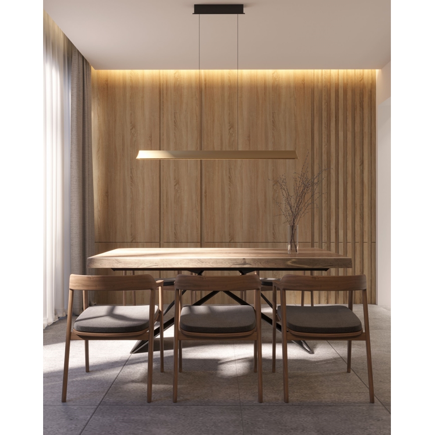 MAXLIGHT P0594 - LED Dimmable chandelier on a string JO-JO LED/38W/230V 2700/4500/5500K brass