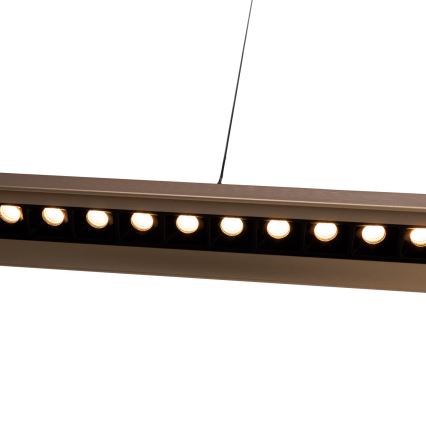 MAXLIGHT P0594 - LED Dimmable chandelier on a string JO-JO LED/38W/230V 2700/4500/5500K brass