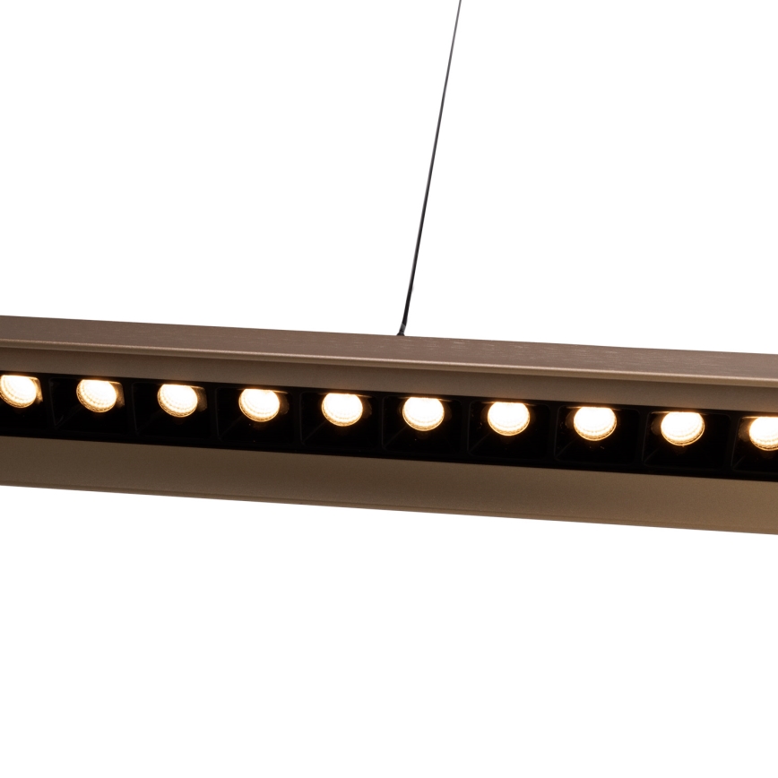 MAXLIGHT P0594 - LED Dimmable chandelier on a string JO-JO LED/38W/230V 2700/4500/5500K brass