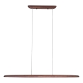 MAXLIGHT P0598 - LED Chandelier on a string WOODY LED/25W/230V brown/pine