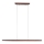 MAXLIGHT P0598 - LED Chandelier on a string WOODY LED/25W/230V brown/pine
