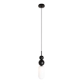MAXLIGHT P0641 - Cable-suspended pendant NOVA 1xG9/12W/230V Ø 12 cm black