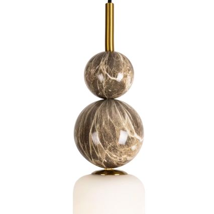 MAXLIGHT P0642 - NOVA cable pendant lamp 1xG9/12W/230V Ø 12 cm gold