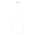 MAXLIGHT P0651 - VISUAL VER LED Cable-Suspended Bathroom Pendant, 22W/230V, IP44, White