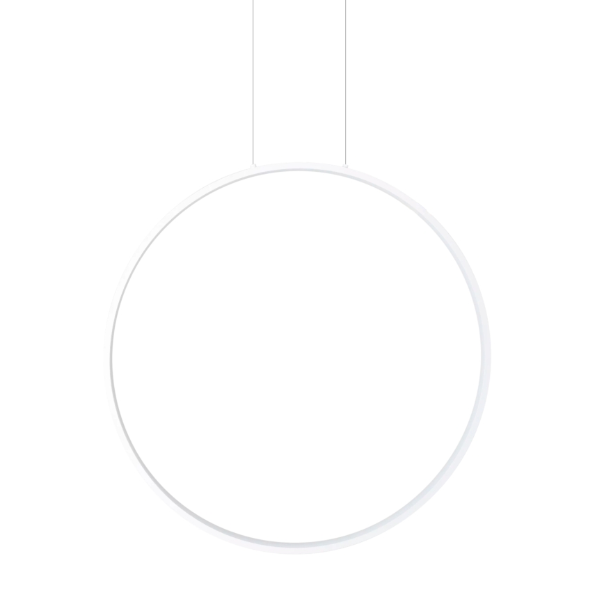 MAXLIGHT P0651 - VISUAL VER LED Cable-Suspended Bathroom Pendant, 22W/230V, IP44, White