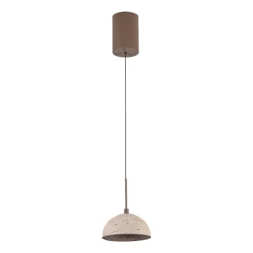 MAXLIGHT P0666 - LED Pendant Light on Cable CUCCINA LED/57W/230V Ø 15 cm Beige
