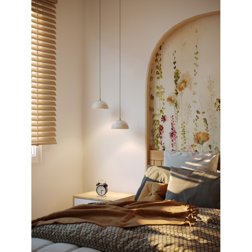 MAXLIGHT P0666 - LED Pendant Light on Cable CUCCINA LED/57W/230V Ø 15 cm Beige