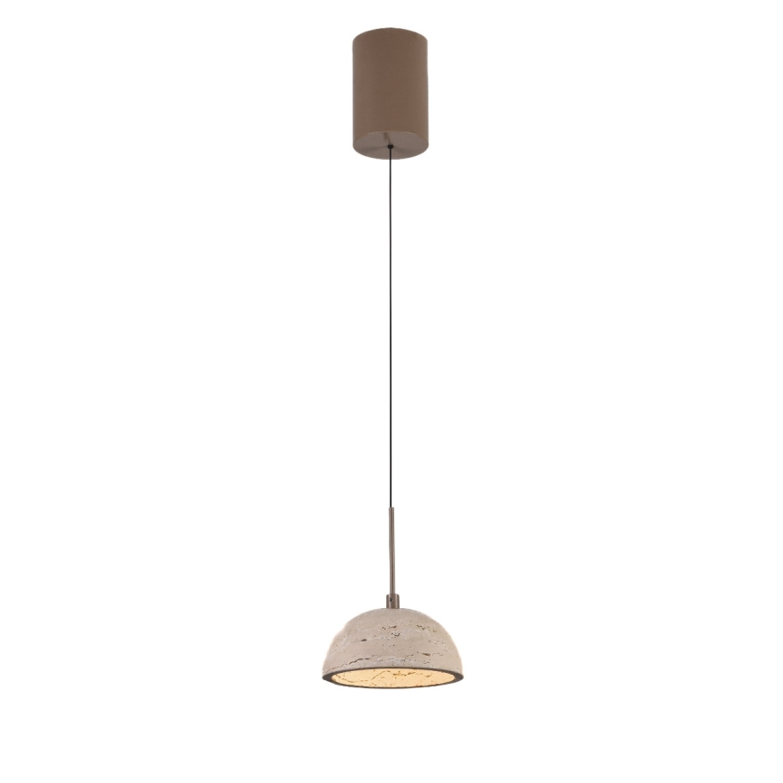 MAXLIGHT P0666 - LED Pendant Light on Cable CUCCINA LED/57W/230V Ø 15 cm Beige