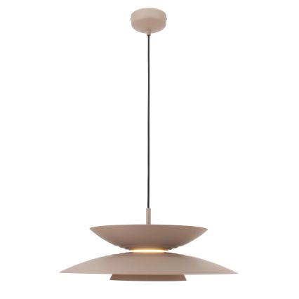 MAXLIGHT P0698 - LED pendant on cable MAYUMI LED/12W/230V Ø 50 cm CRI 96 beige