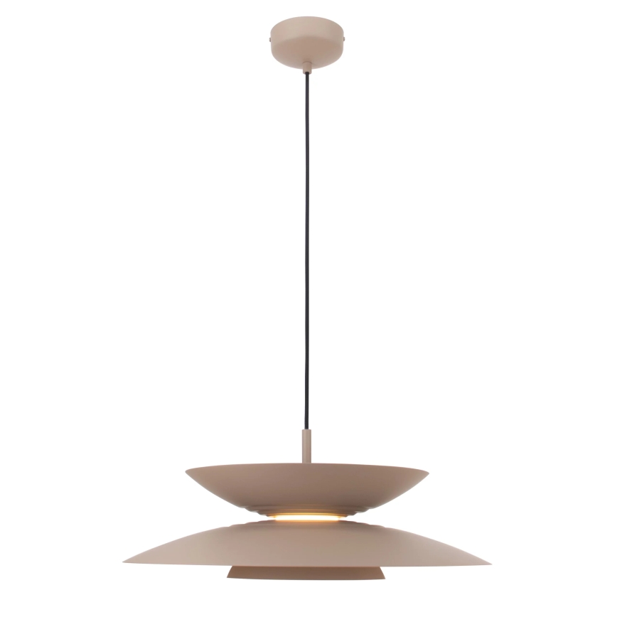 MAXLIGHT P0698 - LED pendant on cable MAYUMI LED/12W/230V Ø 50 cm CRI 96 beige