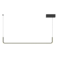 MAXLIGHT PO644 - LED Cable-Suspended Pendant URUS LED/17W/230V Black