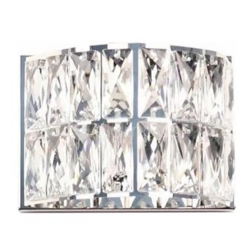 MAXLIGHT W0204 - Wall light DIAMANTE 1xG9/42W/230V shiny chrome