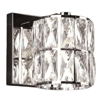 MAXLIGHT W0205 - Wall light DIAMANTE 1xG9/42W/230V shiny chrome
