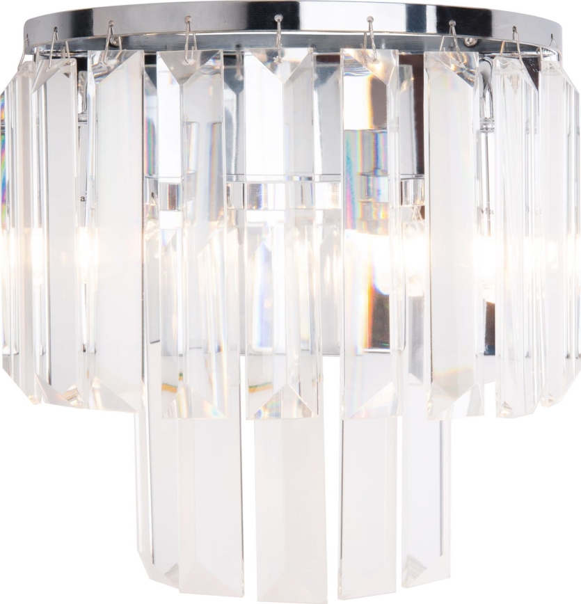 MAXLIGHT W0209 - Wall light MONACO 2xG9/40W/230V shiny chrome