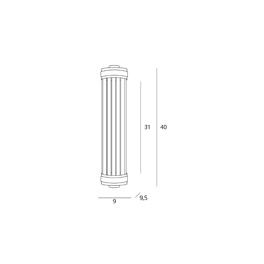 MAXLIGHT W0240 - Wall light FLORENCE 2xE14/40W/230V gold