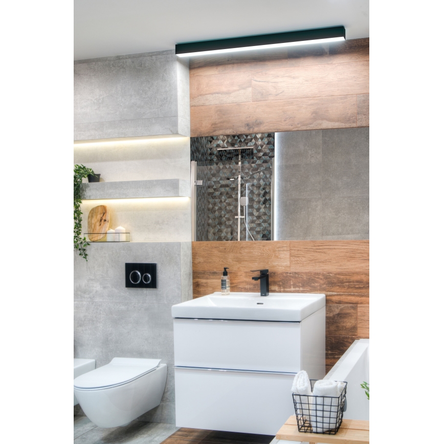 MAXLIGHT W0266 - LED Dimmable bathroom mirror lighting LINEAR LED/36W/230V 113,5 cm IP44 black