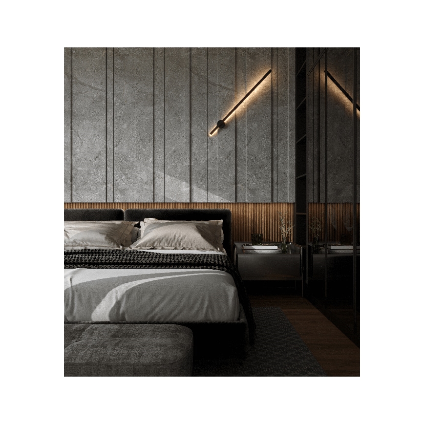 MAXLIGHT W0267 - LED Outdoor wall light SPIDER LED/8,4W/230V IP44 black