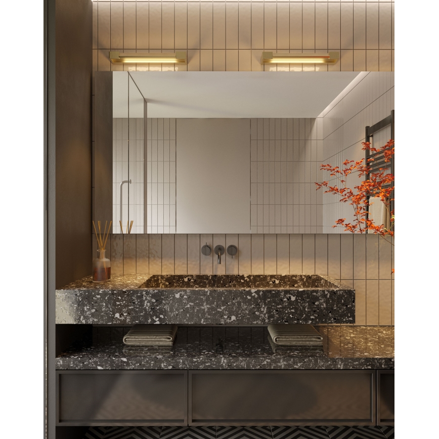 MAXLIGHT W0306 - LED Bathroom wall light FLINK LED/12W/230V 45 cm IP44 white